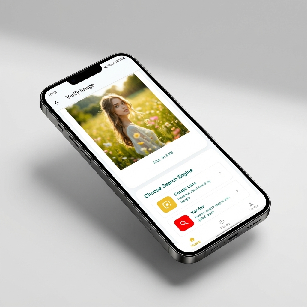Reverse Search Selection Mockup